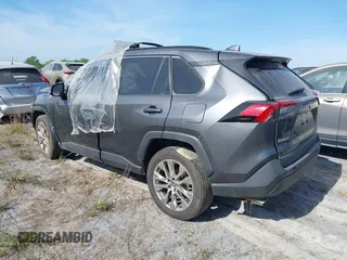 2022 Toyota RAV4 XLE Premium with VIN 2T3C1RFV5NC195230, listed as a IAAI auction lot 40495536 with 30,824 mi miles and . Bid and sale history available at DreamBid. Image 3.