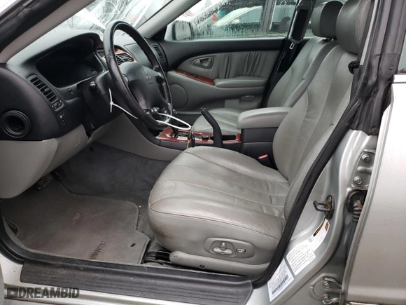 2004 Mitsubishi Diamante LS with VIN 6MMAP67P34T003796, listed as a Copart auction lot 81683284 with 127,882 mi miles and Salvage Title. Bid and sale history available at carsss.com. Image 7.