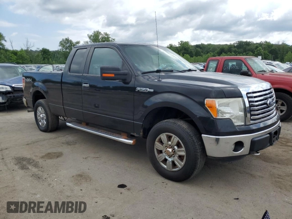 2012 Ford F-150 XL with VIN 1FTFX1EF0CFC66192, listed as a Copart auction lot 62965745 with 141,842 mi miles and Clean title. Bid and sale history available at DreamBid. Image 4.
