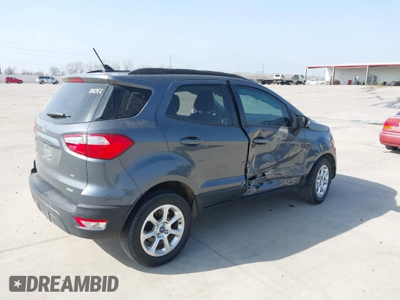 2020 Ford EcoSport SE with VIN MAJ3S2GE1LC333837, listed as a IAAI auction lot 41786054 with 28,134 mi miles. Bid and sale history available at carsss.com. Image 4.