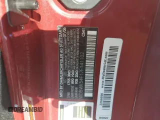 2007 Mercedes-Benz SLK-Class 3.0L with VIN WDBWK54F17F141102, listed as a Copart auction lot 46581855 with 0 mi miles and Salvage Title. Bid and sale history available at carsss.com. Image 12.