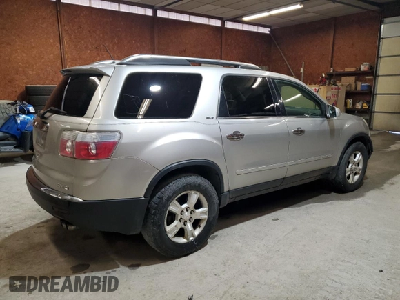 2008 GMC Acadia SLT1 with VIN 1GKEV23758J204492, listed as a Copart auction lot 51964395 with 176,323 mi miles and Salvage Title. Bid and sale history available at DreamBid. Image 3.