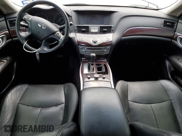 2013 Infiniti M37 with VIN JN1BY1AR7DM604599, listed as a Copart auction lot 71824994 with 0 mi miles and Salvage Title. Bid and sale history available at carsss.com. Image 8.