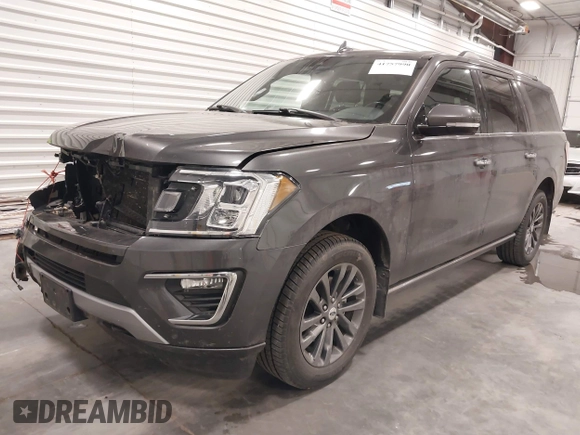 2019 Ford Expedition Max Limited with VIN 1FMJK2AT5KEA32494, listed as a IAAI auction lot 41757990 with 132,255 mi miles and . Bid and sale history available at DreamBid. Image 17.