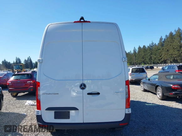 2023 Mercedes-Benz Sprinter Cargo with VIN W1Y4KBHY4PT139571, listed as a IAAI auction lot 42137852 with 13,304 mi miles. Bid and sale history available at carsss.com. Image 15.