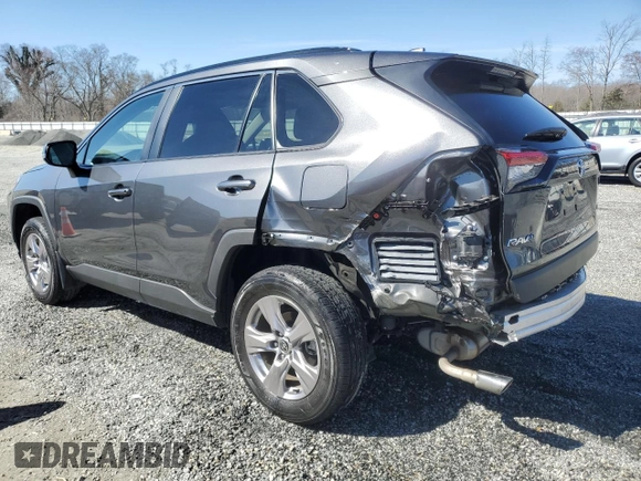 2023 Toyota RAV4 XLE with VIN 2T3W1RFV4PW240656, listed as a Copart auction lot 47028755 with 26,742 mi miles and Salvage Title. Bid and sale history available at carsss.com. Image 2.
