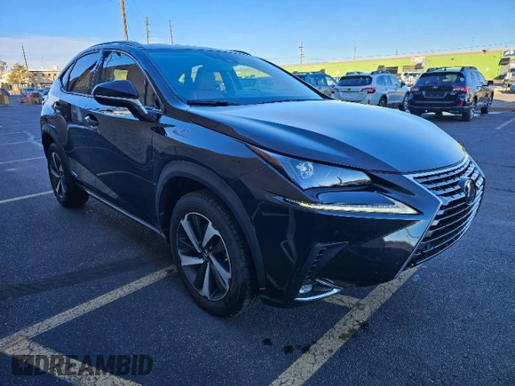 2020 Lexus NX with VIN JTJGJRDZ6L5007340, listed as a Copart auction lot 45057855 with 31,509 mi miles and Salvage Title. Bid and sale history available at carsss.com. Image 1.