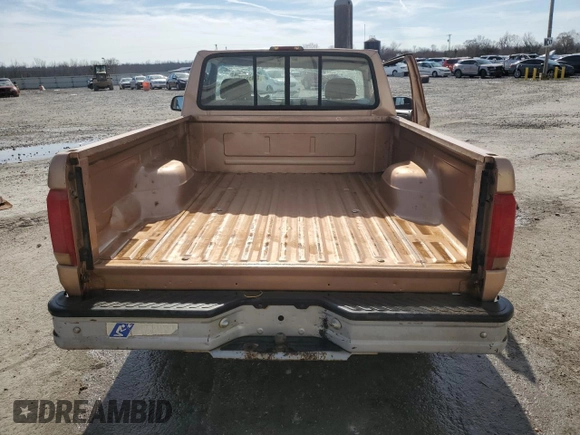 1995 Ford F-150 with VIN 1FTEF15N5SNA89147, listed as a Copart auction lot 41455575 with 101,178 mi miles and Salvage Title. Bid and sale history available at carsss.com. Image 6.