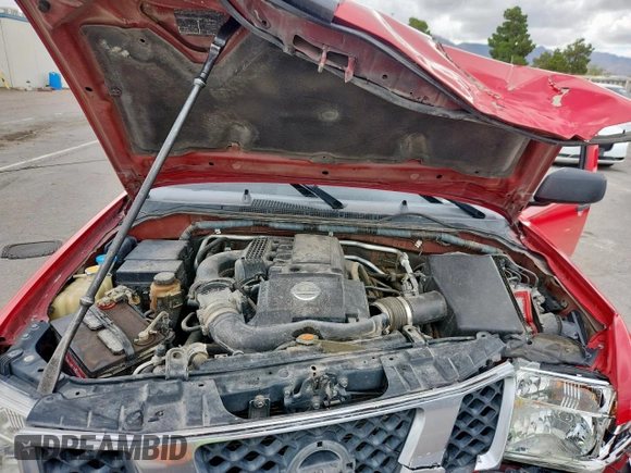 2008 Nissan Frontier SE with VIN 1N6AD07U58C417963, listed as a Copart auction lot 63128965 with 166,470 mi miles and Salvage title. Bid and sale history available at DreamBid. Image 11.