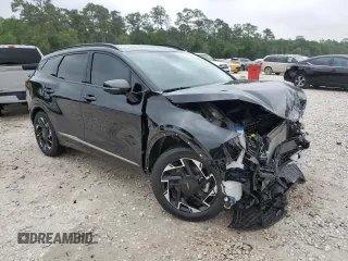 2024 Kia Sportage SX-Prestige with VIN 5XYK53DF3RG187381, listed as a Copart auction lot 51177955 with 7,668 mi miles and Salvage title. Bid and sale history available at DreamBid. Image 4.