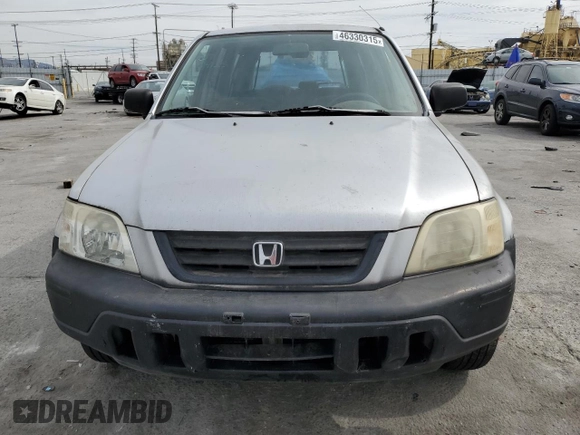 1999 Honda CR-V LX with VIN JHLRD2843XC011570, listed as a Copart auction lot 46330315 with 143,925 mi miles and Salvage Title. Bid and sale history available at carsss.com. Image 5.