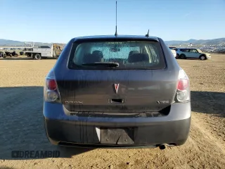 2010 Pontiac Vibe w/1SA with VIN 5Y2SP6E80AZ408078, listed as a Copart auction lot 50197835 with 156,101 mi miles and Salvage Title. Bid and sale history available at carsss.com. Image 6.