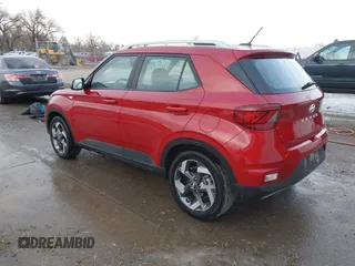 2023 Hyundai Venue SEL with VIN KMHRC8A35PU220898, listed as a IAAI auction lot 40873887 with 24,994 mi miles and . Bid and sale history available at DreamBid. Image 3.