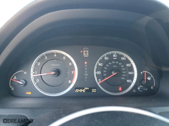 2009 Honda Accord Cpe EX-L with VIN 1HGCS22859A003443, listed as a Copart auction lot 87280924 with NaN miles and Salvage Title. Bid and sale history available at carsss.com. Image 9.