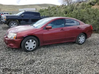 2005 Mitsubishi Galant LS with VIN 4A3AB36S05E049215, listed as a Copart auction lot 52596984 with 109,466 mi miles and Salvage Title. Bid and sale history available at carsss.com. Image 1.