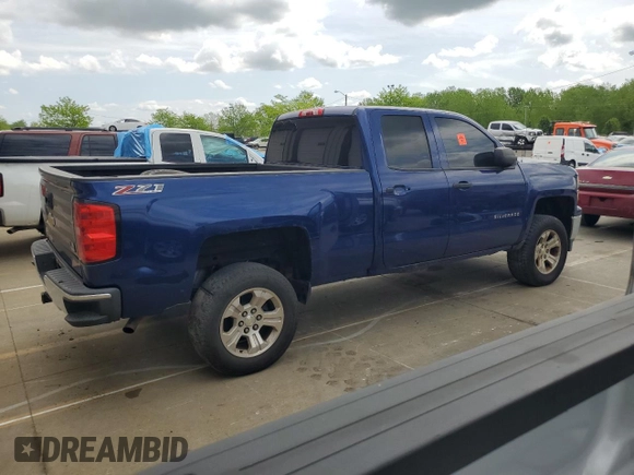 2014 Chevrolet Silverado 1500 LT with VIN 1GCVKREC7EZ130951, listed as a Copart auction lot 53956355 with 182,755 mi miles and Clean Title. Bid and sale history available at DreamBid. Image 3.