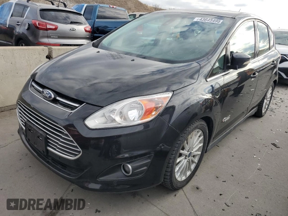2015 Ford C-Max SEL with VIN 1FADP5CU6FL109309, listed as a Copart auction lot 43645495 with 142,313 mi miles and Salvage Title. Bid and sale history available at DreamBid. Image 1.