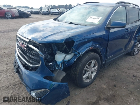 2020 GMC Terrain SLE with VIN 3GKALTEV8LL308773, listed as a IAAI auction lot 41442863 with 71,911 mi miles. Bid and sale history available at carsss.com. Image 6.