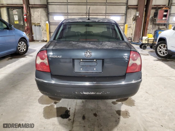 2003 Volkswagen Passat GLX with VIN WVWRH63B93P439225, listed as a Copart auction lot 47828655 with 149,263 mi miles and Salvage Title. Bid and sale history available at carsss.com. Image 6.