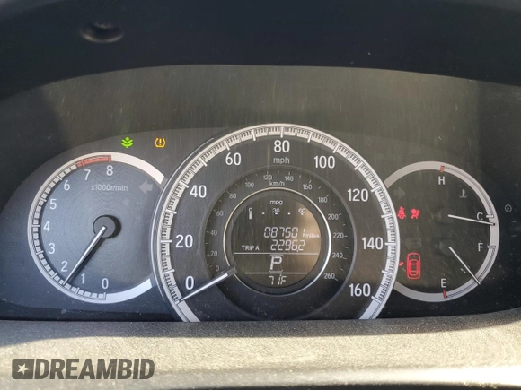 2017 Honda Accord LX with VIN 1HGCR2F30HA112692, listed as a Copart auction lot 52982765 with 87,501 mi miles and Salvage Title. Bid and sale history available at carsss.com. Image 9.