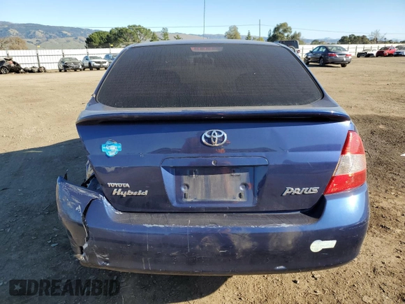 2002 Toyota Prius with VIN JT2BK18U020042132, listed as a Copart auction lot 88717975 with 195,616 mi miles and Salvage Title. Bid and sale history available at carsss.com. Image 6.