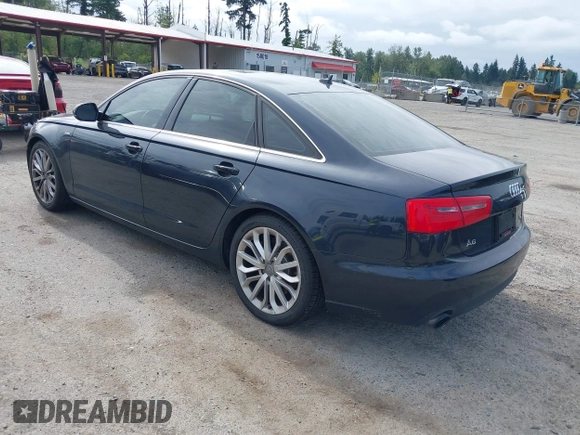 2012 Audi A6 Premium Plus z VIN WAUGGAFC5CN120320, wystawiony jako IAAI lot #42559276 z przebiegiem 106 261 mil mil oraz . Historia ofert i sprzedaży dostępna na DreamBid. Obrazek 3.