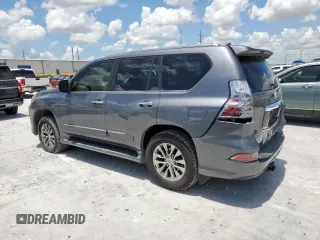 2015 Lexus GX 460 with VIN JTJBM7FX9F5117790, listed as a Copart auction lot 61227665 with 116,269 mi miles and Salvage title. Bid and sale history available at DreamBid. Image 2.