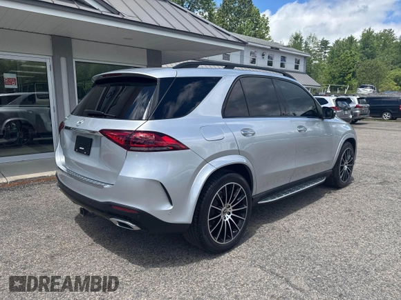 2021 Mercedes-Benz GLE 350 with VIN 4JGFB4JB7MA451823, listed as a IAAI auction lot 42409385 with 91,878 mi miles and . Bid and sale history available at DreamBid. Image 4.