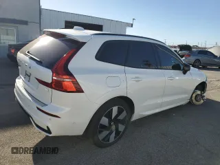 2024 Volvo XC60 Recharge Plug-In Hybrid Plus Dark Theme with VIN YV4H60DL7R1940872, listed as a Copart auction lot 88554545 with 12,574 mi miles and Salvage Title. Bid and sale history available at carsss.com. Image 3.