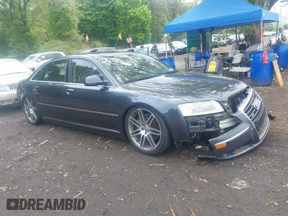 2009 Audi A8 4.2L z VIN WAUMV94E19N000406, wystawiony jako IAAI lot #42264086 z przebiegiem 145 992 mil mil oraz . Historia ofert i sprzedaży dostępna na DreamBid. Obrazek 1.