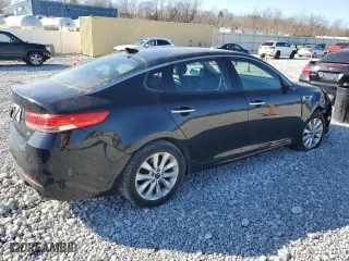 2017 Kia Optima EX with VIN 5XXGU4L30HG150281, listed as a Copart auction lot 48411045 with 108,571 mi miles and Salvage Title. Bid and sale history available at carsss.com. Image 3.