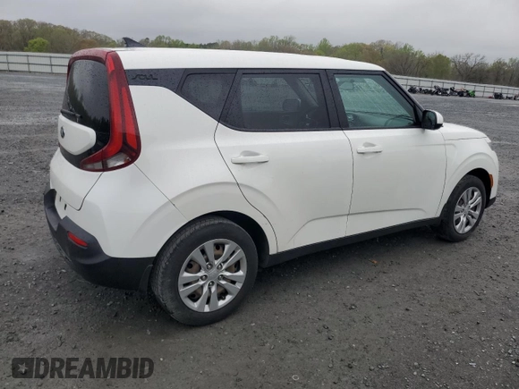 2021 Kia Soul S with VIN KNDJ23AU0M7138698, listed as a Copart auction lot 50696105 with 356,329 mi miles and Salvage Title. Bid and sale history available at DreamBid. Image 3.