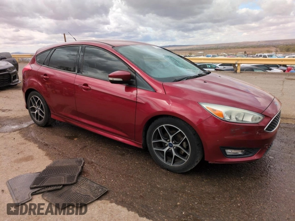 2015 Ford Focus SE with VIN 1FADP3K29FL261573, listed as a Copart auction lot 51258675 with 110,611 mi miles and Salvage Title. Bid and sale history available at carsss.com. Image 4.