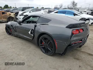 2016 Chevrolet Corvette 3LT with VIN 1G1YF2D78G5122230, listed as a Copart auction lot 53842935 with 0 mi miles and Salvage Title. Bid and sale history available at carsss.com. Image 2.