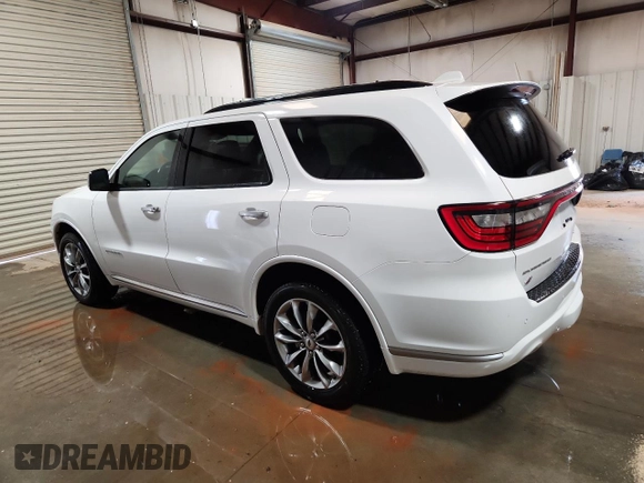 2022 Dodge Durango Citadel с VIN 1C4SDJET5NC219158, выставлен на аукционе Copart как лот 65275775 с пробегом 55 225 миль миль и Списание • Salvage title. История ставок и продаж доступна на DreamBid. Изображение 2.
