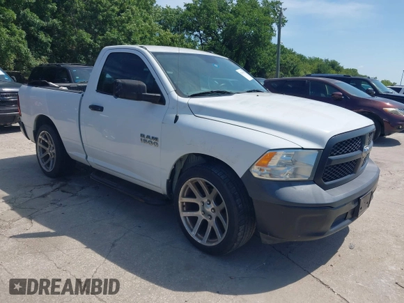 2014 Ram 1500 Tradesman с VIN 3C6JR6AG3EG153278, выставлен на аукционе IAAI как лот 42715954 с пробегом 161 947 миль миль и . История ставок и продаж доступна на DreamBid. Изображение 1.