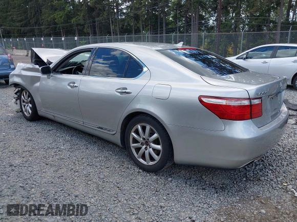 2008 Lexus LS 460 с VIN JTHBL46F385078109, выставлен на аукционе IAAI как лот 42325663 с пробегом Не указан миль и . История ставок и продаж доступна на DreamBid. Изображение 3.