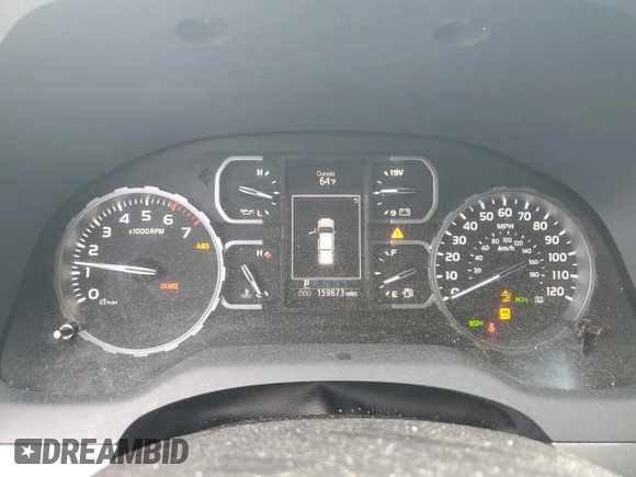 2019 Toyota Tundra SR5 z VIN 5TFAY5F12KX794732, wystawiony jako Copart lot #59043665 z przebiegiem 159 873 mil mil oraz Czysty tytuł • Clean title. Historia ofert i sprzedaży dostępna na DreamBid. Obrazek 9.