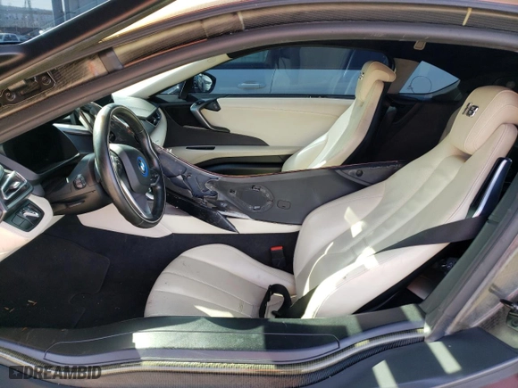 2016 BMW i8 with VIN WBY2Z2C51GV674865, listed as a Copart auction lot 40417413 with NaN miles. Bid and sale history available at carsss.com. Image 7.