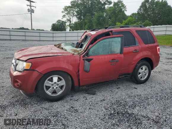 2012 Ford Escape XLT with VIN 1FMCU0D73CKC37160, listed as a Copart auction lot 54443864 with 160,488 mi miles and Salvage Title. Bid and sale history available at carsss.com. Image 1.