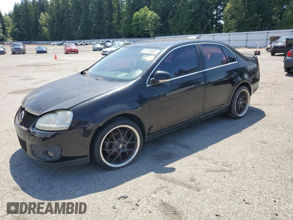 2007 Volkswagen Jetta Wolfsburg Edition with VIN 3VWEF71K67M061788, listed as a Copart auction lot 61759835 with 184,055 mi miles and Salvage title. Bid and sale history available at DreamBid. Image 1.