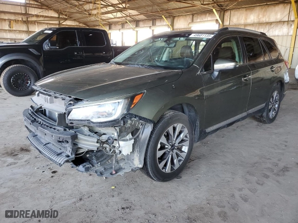 2018 Subaru Outback Touring with VIN 4S4BSATC3J3250732, listed as a Copart auction lot 49681135 with 104,186 mi miles and Salvage Title. Bid and sale history available at carsss.com. Image 1.