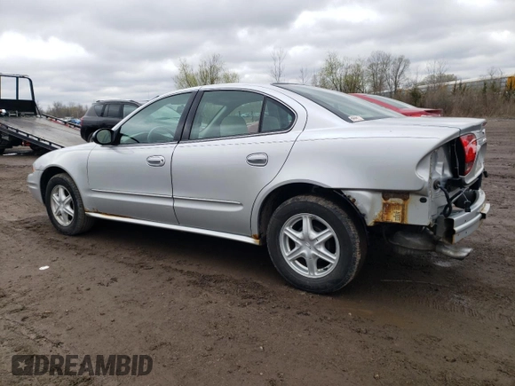 2004 Oldsmobile Alero GL1 with VIN 1G3NL52E94C151703, listed as a Copart auction lot 52960605 with 72,291 mi miles and Salvage Title. Bid and sale history available at DreamBid. Image 2.