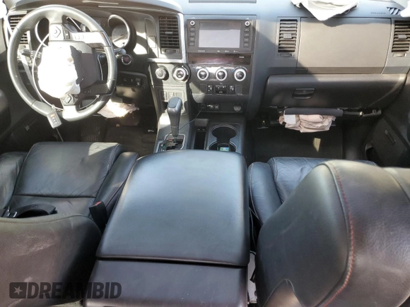 2020 Toyota Sequoia SR5 with VIN 5TDBY5G1XLS176990, listed as a Copart auction lot 46078625 with 58,688 mi miles and Salvage Title. Bid and sale history available at carsss.com. Image 8.