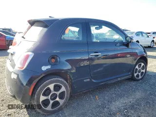 2017 FIAT 500e with VIN 3C3CFFGE4HT514128, listed as a Copart auction lot 48474644 with 0 mi miles and Clean Title. Bid and sale history available at carsss.com. Image 3.