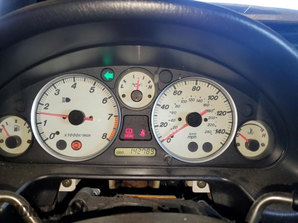 2003 Mazda MX-5 Miata Cloth with VIN JM1NB353730303334, listed as a Copart auction lot 51692615 with 142,789 mi miles and Salvage title. Bid and sale history available at DreamBid. Image 9.