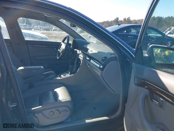 2003 Audi A4 3.0L with VIN WAULT68E63A325173, listed as a IAAI auction lot 41356221 with 172,761 mi miles. Bid and sale history available at carsss.com. Image 5.