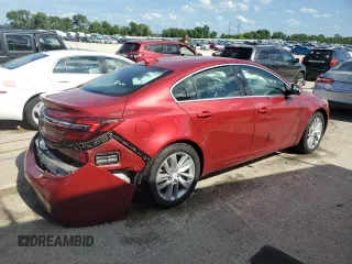 2015 Buick Regal Premium I with VIN 2G4GN5EX2F9134148, listed as a Copart auction lot 61586075 with 94,263 mi miles and Salvage title. Bid and sale history available at DreamBid. Image 3.