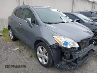 2015 Buick Encore with VIN KL4CJASB3FB168155, listed as a IAAI auction lot 41861563 with 57,574 mi miles. Bid and sale history available at carsss.com. Image 1.