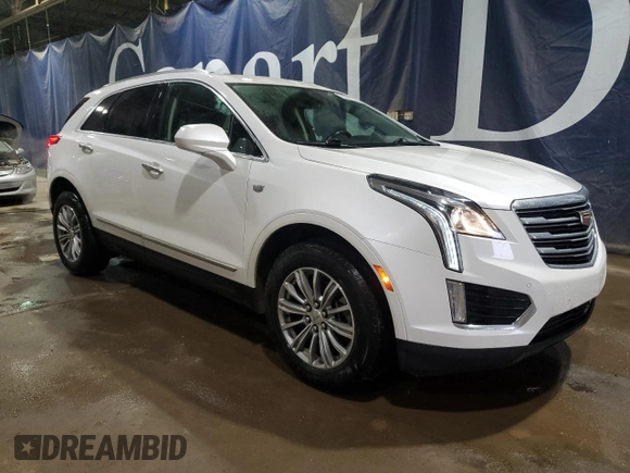 2017 Cadillac XT5 Luxury FWD with VIN 1GYKNBRS5HZ114913, listed as a Copart auction lot 43122805 with 138,977 mi miles and Clean Title. Bid and sale history available at carsss.com. Image 4.